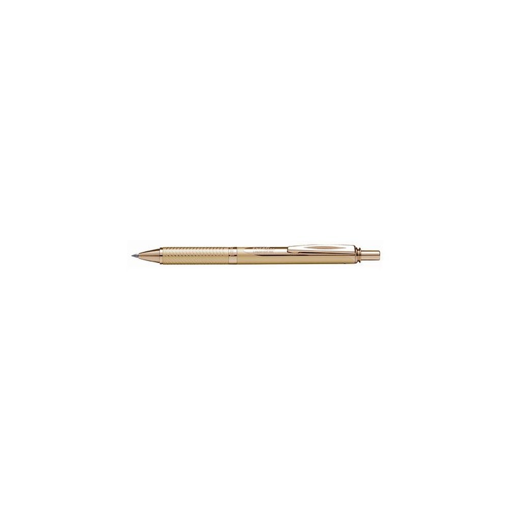 Pentel Roller à encre gel EnerGel Sterling BL407, or