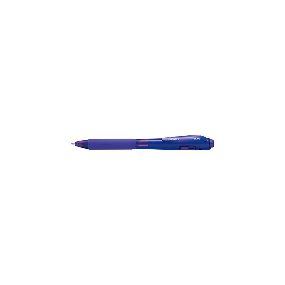 Pentel stylo à bille rétractable BK440, violet