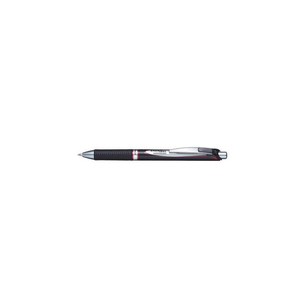 Pentel Stylo roller Liquid Gel EnerGel Document, rouge