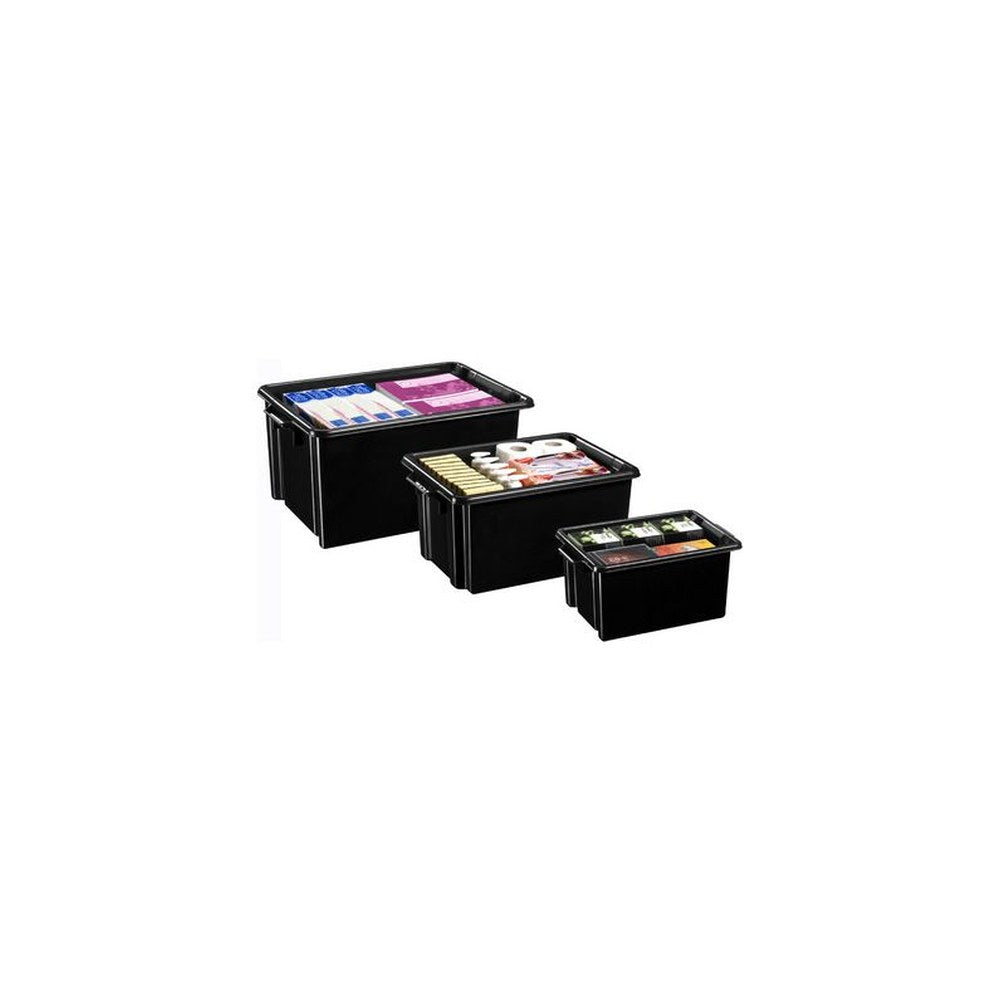 CEP Bac de rangement Maxi strata, 32 litres, noir