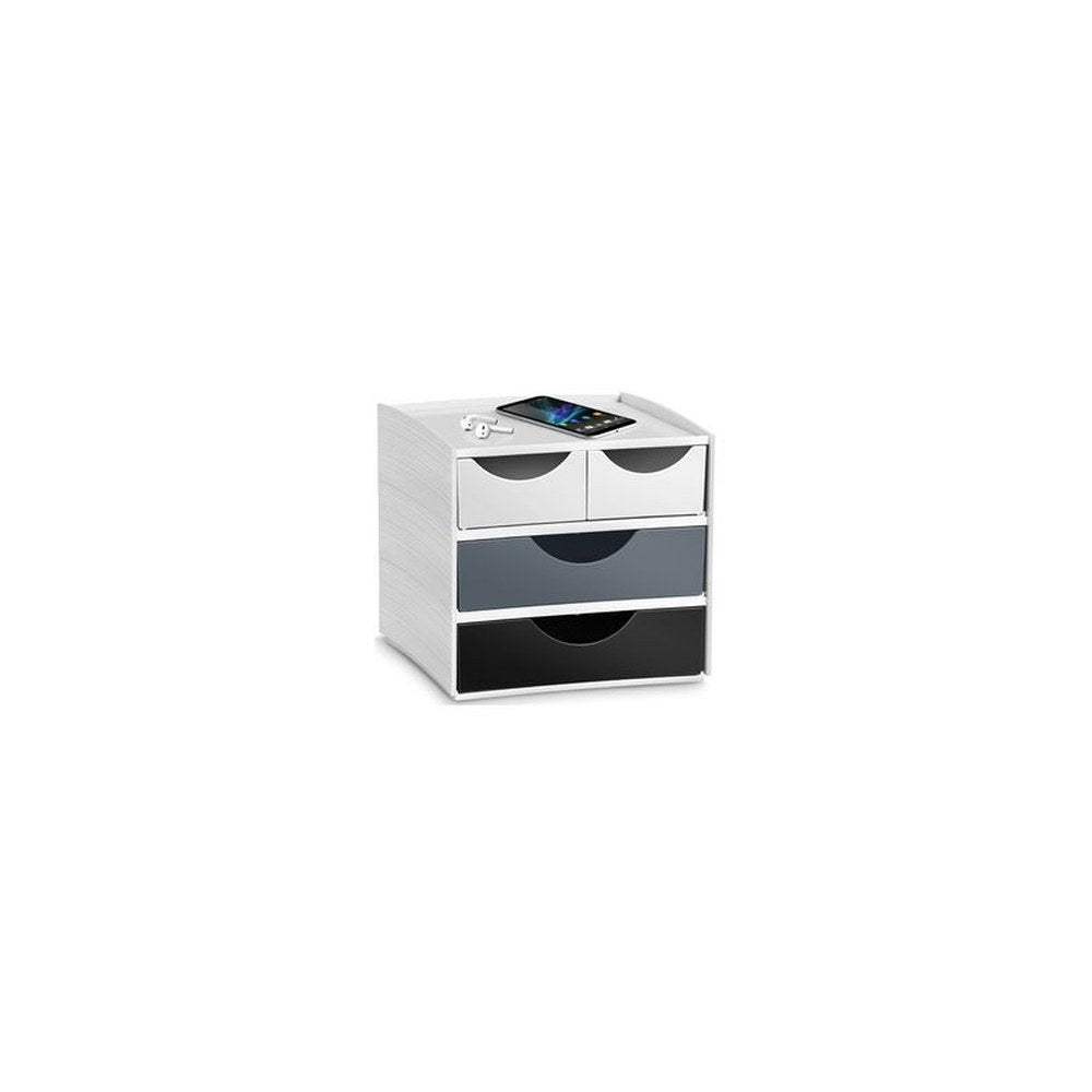 CEP Mini module de rangement MyCube mineral, 4 tiroirs