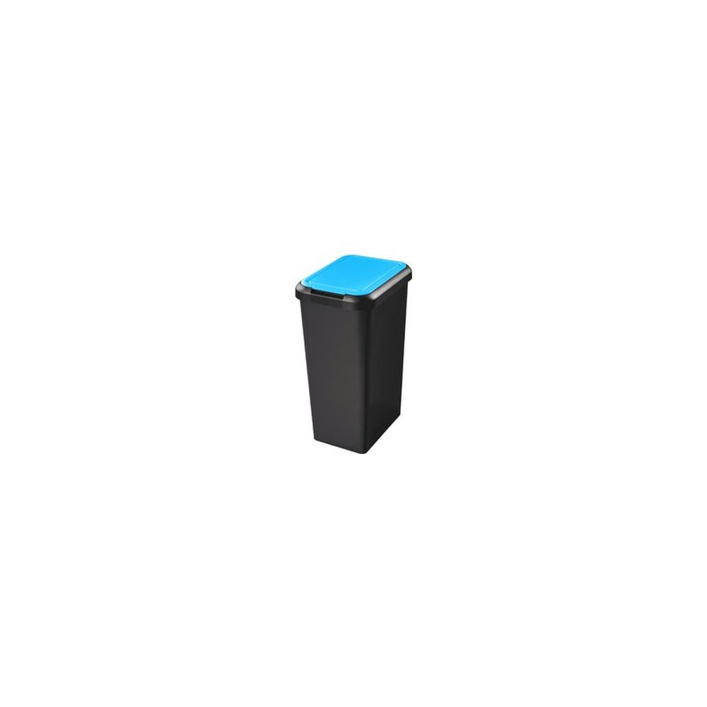 CEP Poubelle de tri sélectif Touch & Lift, 45 litres, bleu