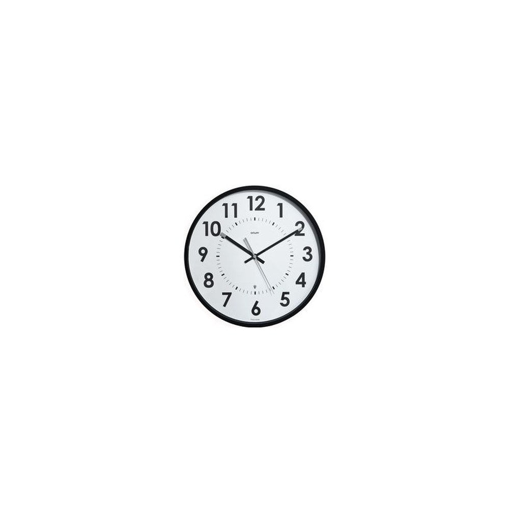 CEP Orium Horloge radiopilotée Abyliss, analogique, noir
