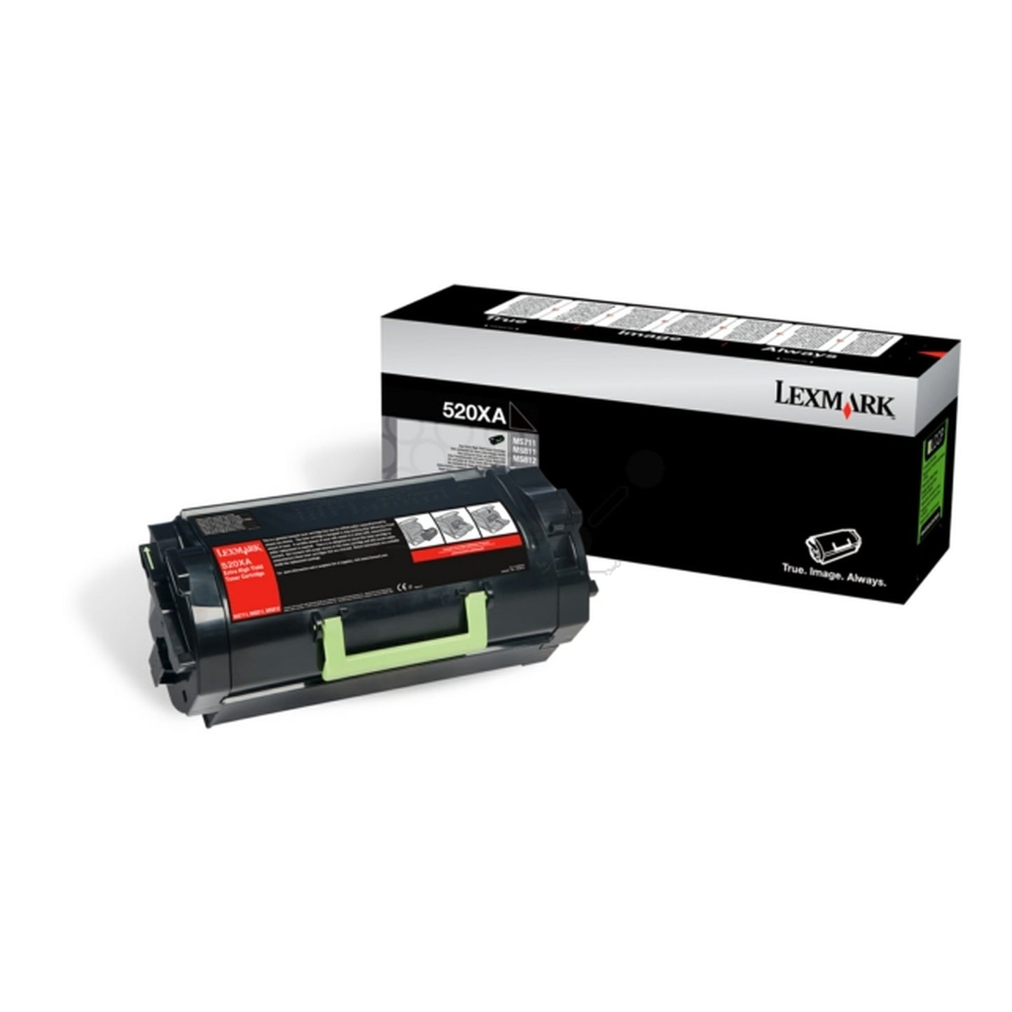Toner d'origine Lexmark 52D0XA0 / 520XA - noir