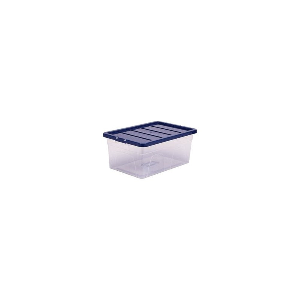 Fellowes Boîte de rangement BANKERS BOX, 38 L, transparent