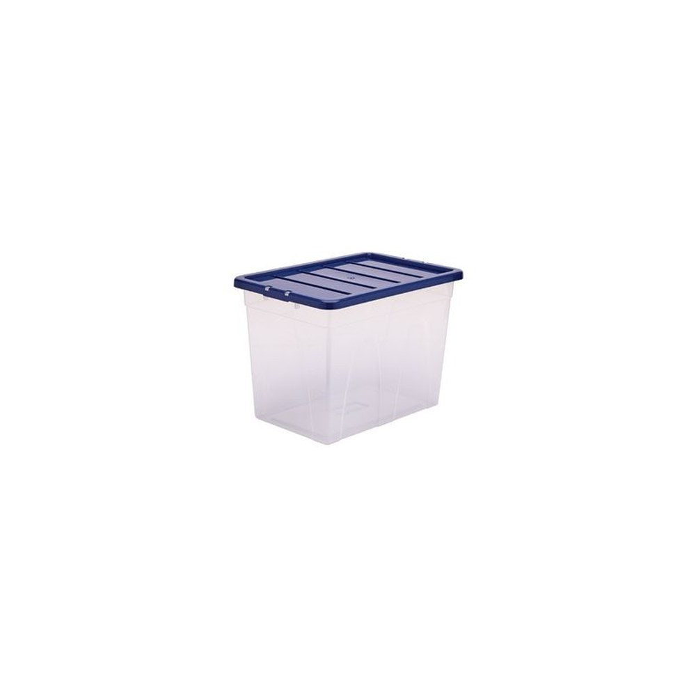 Fellowes Boîte de rangement BANKERS BOX, 64 L, transparent