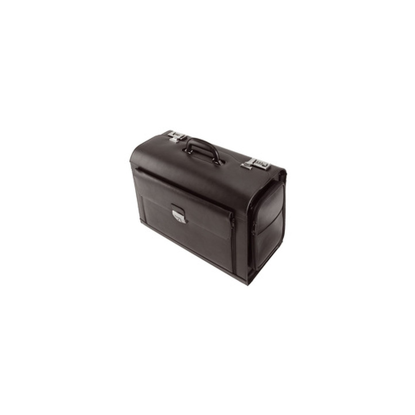 Alassio Valise pour pilotes "VERONA", cuir, noir