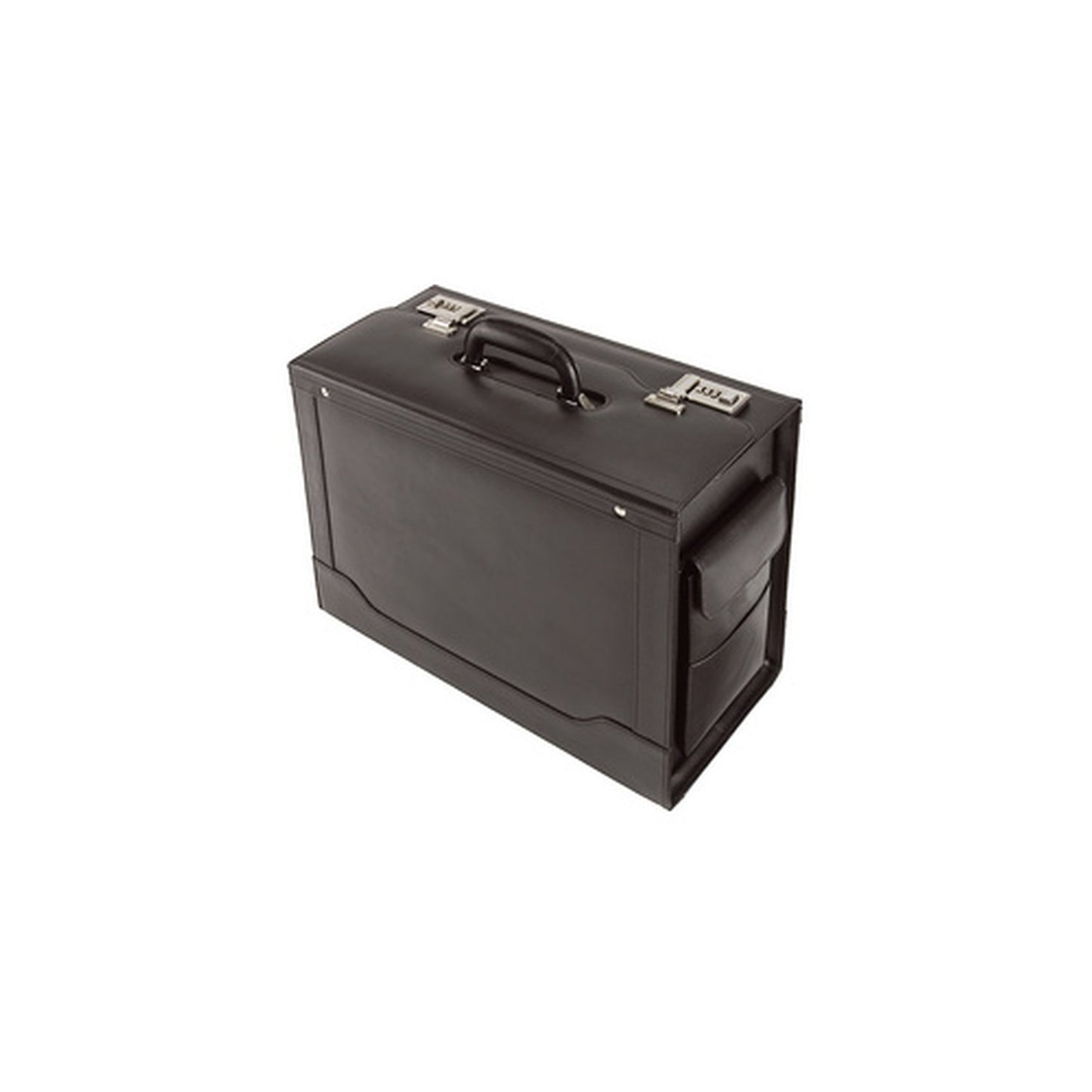 Alassio Valise pour pilotes "ANCONA", cuir, noir