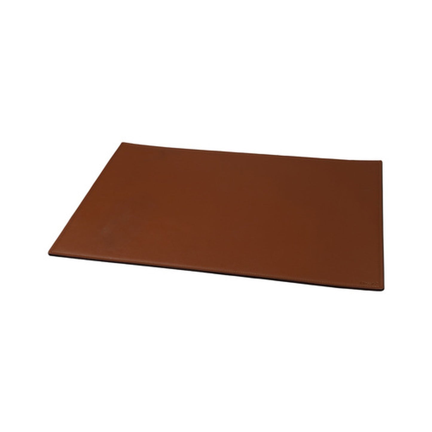 Alassio Sous-main, cuir véritable, cognac
