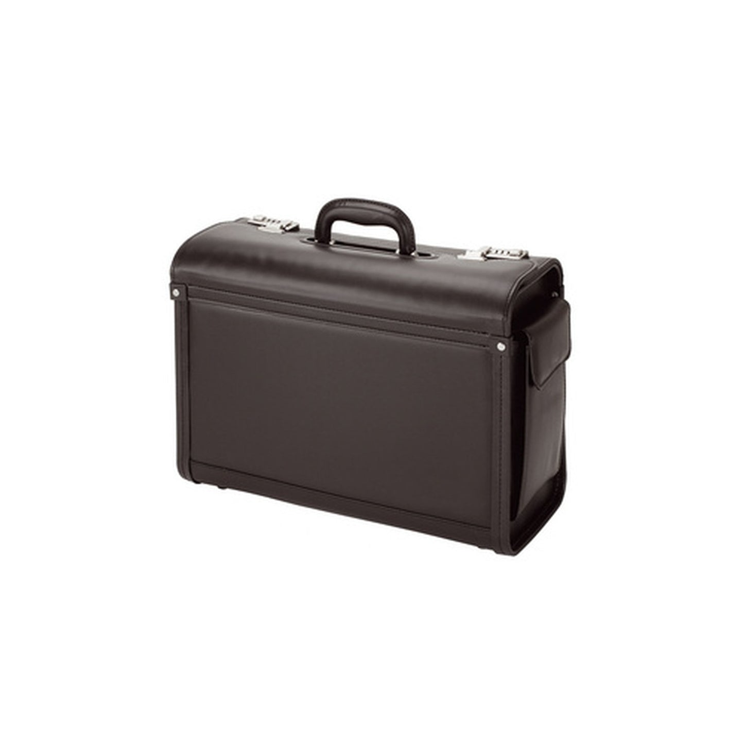 Alassio Valise pour pilotes "Genova", similicuir, noir