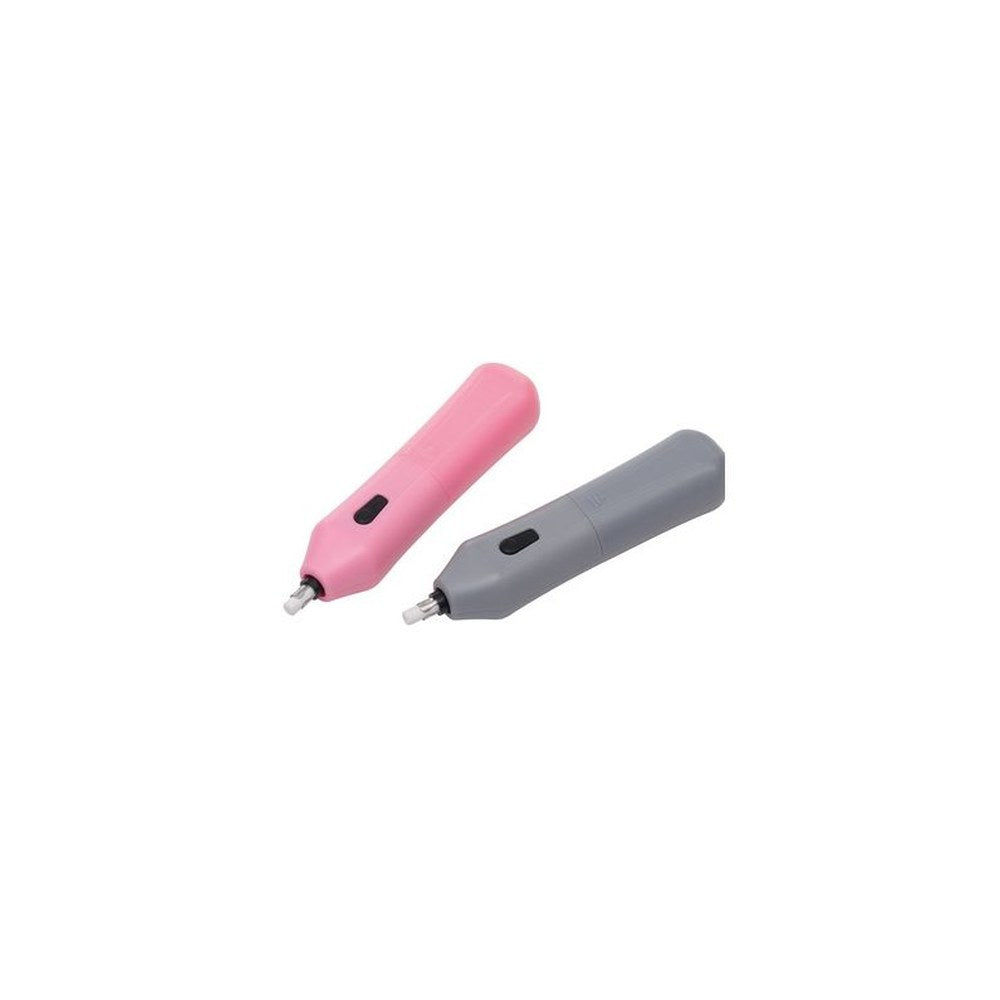 bind Gomme électrique, plastique ABS, gris