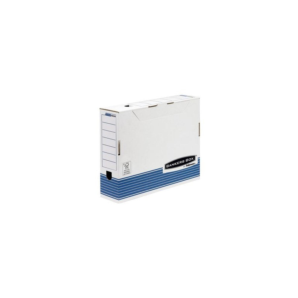 Fellowes Boîte d'archives Bankers Box SYSTEM, 100 mm, bleu x10