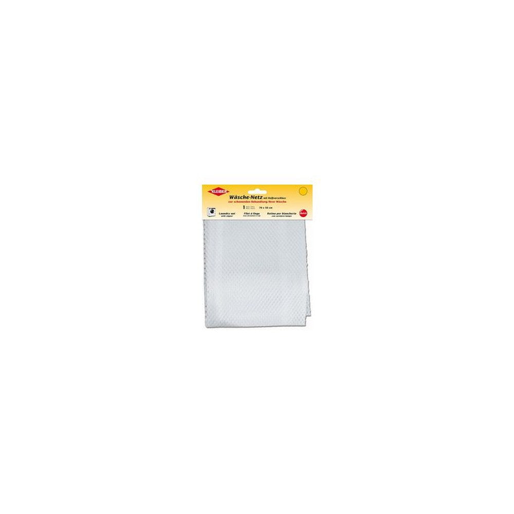 KLEIBER Filet à linge, fermeture à zip, 700 x 500 mm, blanc