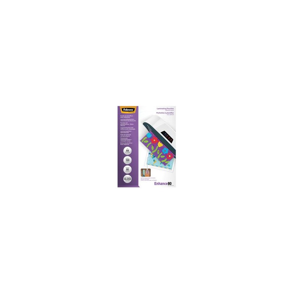 Fellowes Pochette de plastification Peel&Stick, A4