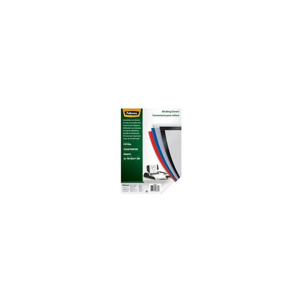 Fellowes Plats de couverture Futura, A4, PP, transparent