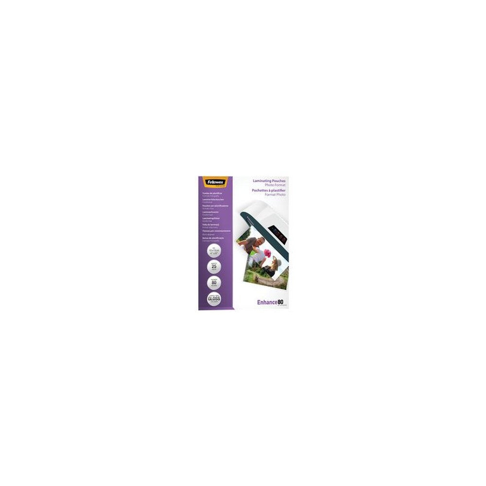 Fellowes Pochette de plastification, 150 x 100 mm,