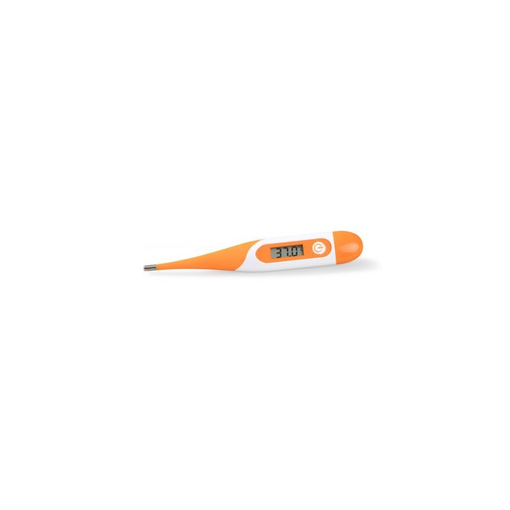 HARO Thermomètre, pointe flexible, blanc/orange