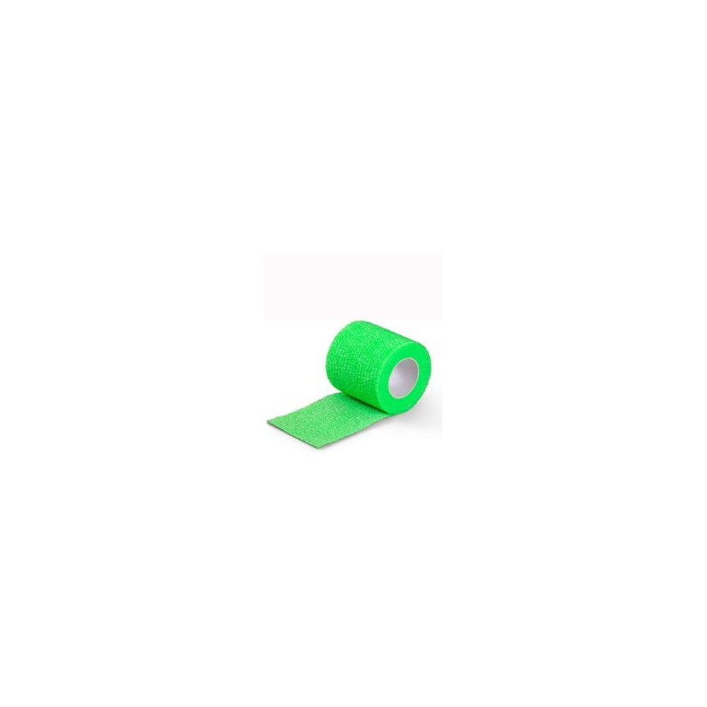 HARO Bande de fixation élastique, 50 mm x 4,5 m, vert clair