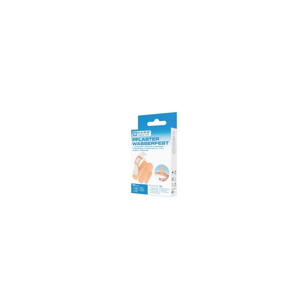 HARO Pansement imperméable, beige, pack de 20