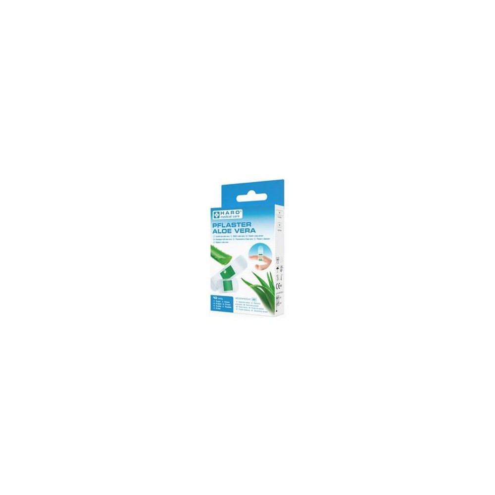 HARO Pansement "Aloe Vera", transparent, pack de 10