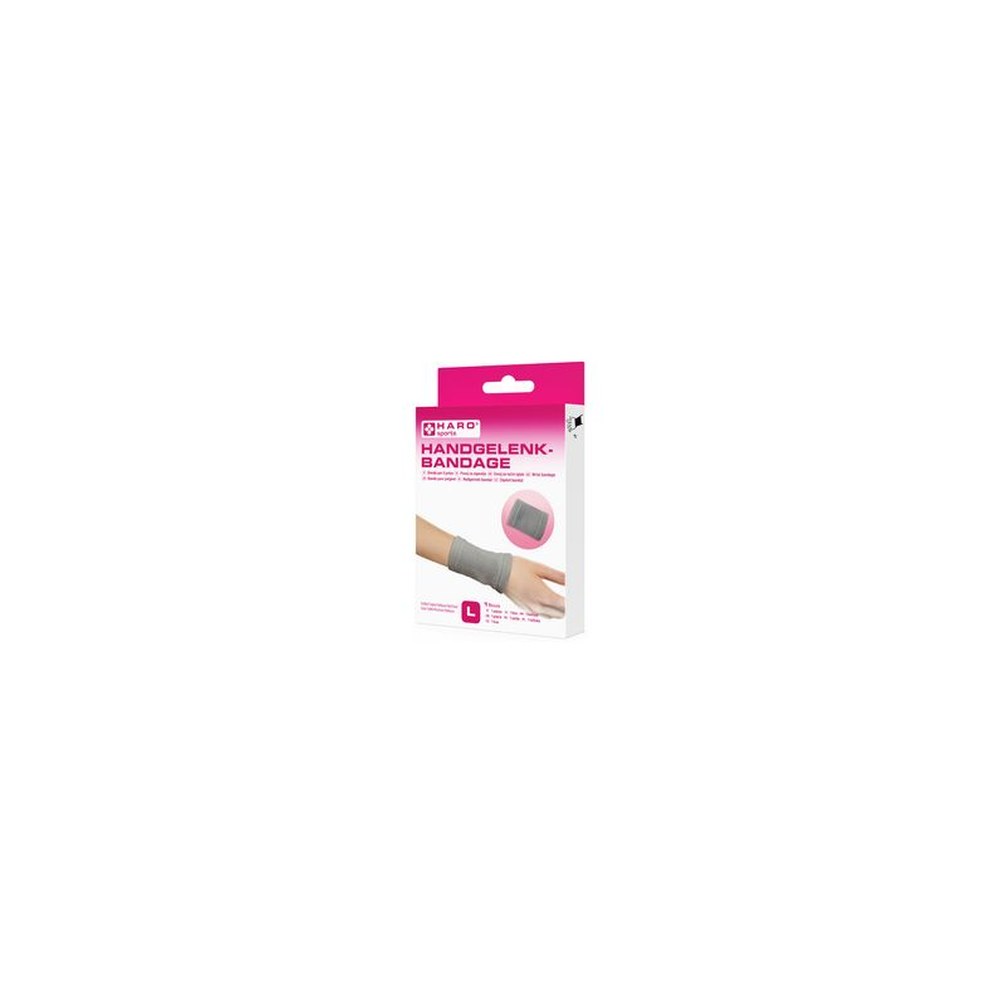 HARO Bandage sportif "Poignet", taille: L, gris