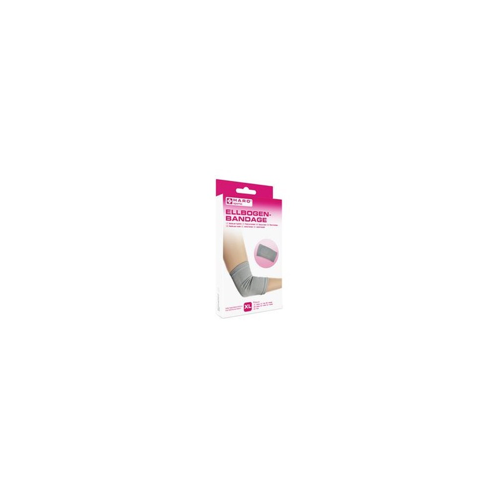 HARO Bandage sportif "Coude", taille: XL, gris