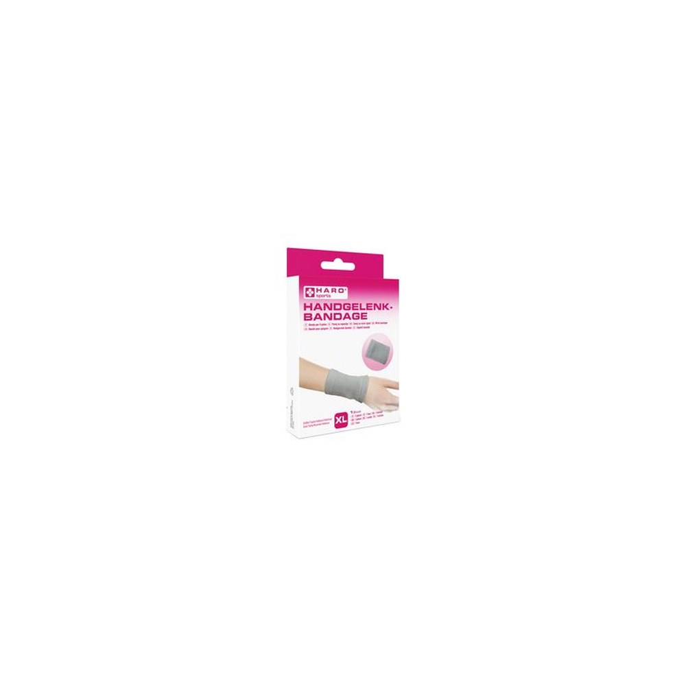 HARO Bandage sportif "Poignet", taille: XL, gris