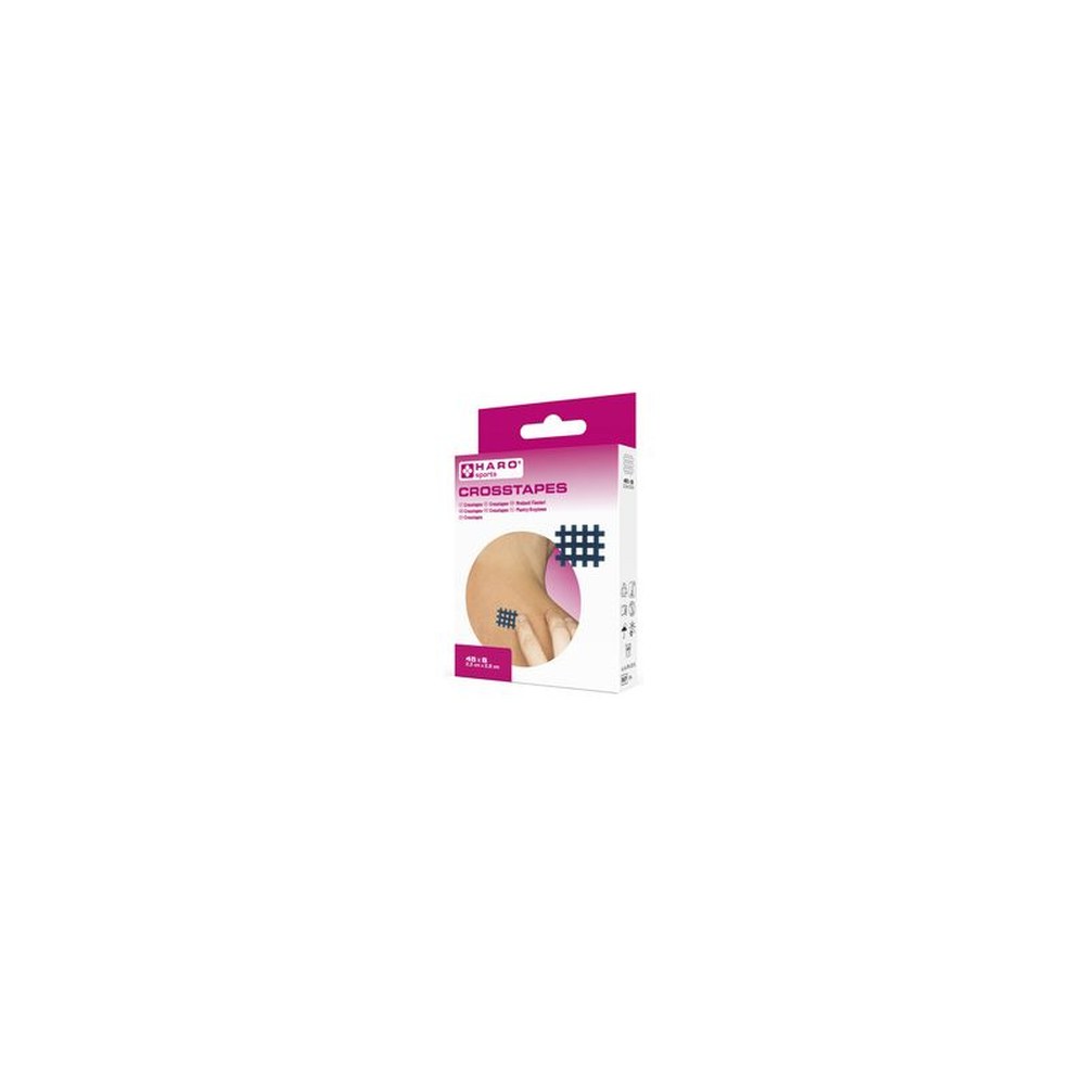 HARO Crosstape/pansement grillagé, taille: S, bleu