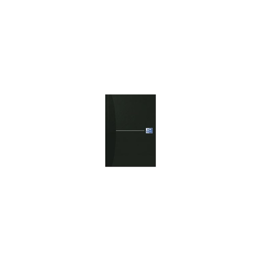 Oxford Carnet de notes "Smart Black", relié, A5, quadrillé