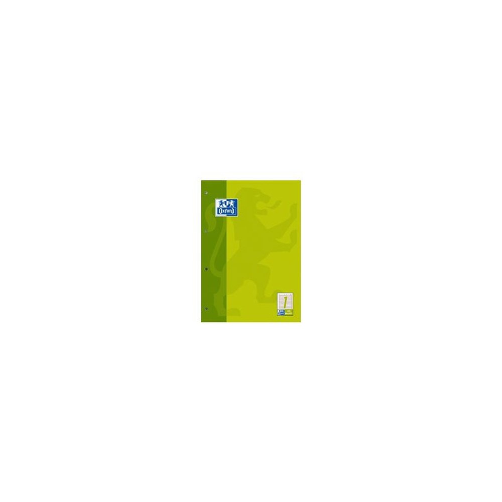 Oxford Arbeitsblock, DIN A4, 50 Blatt, kariert 5 mm