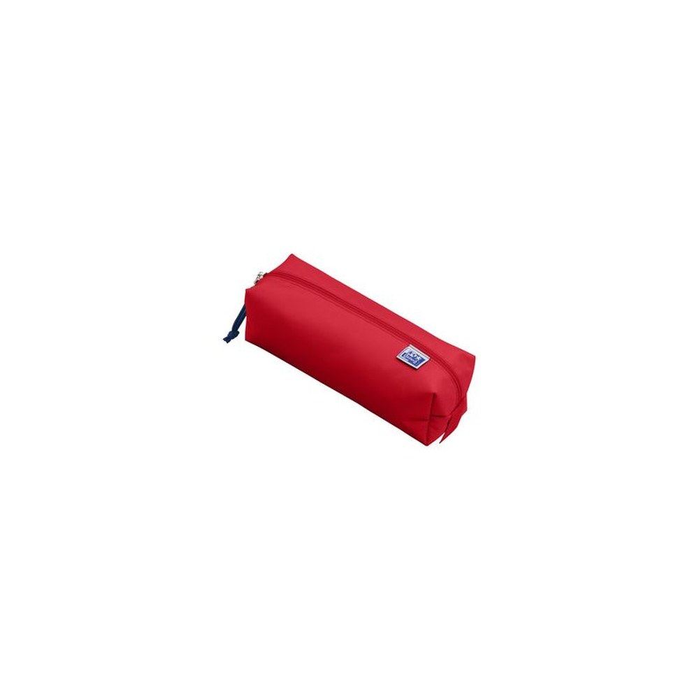 Oxford Trousse, polyester, rectangulaire, grand, rouge