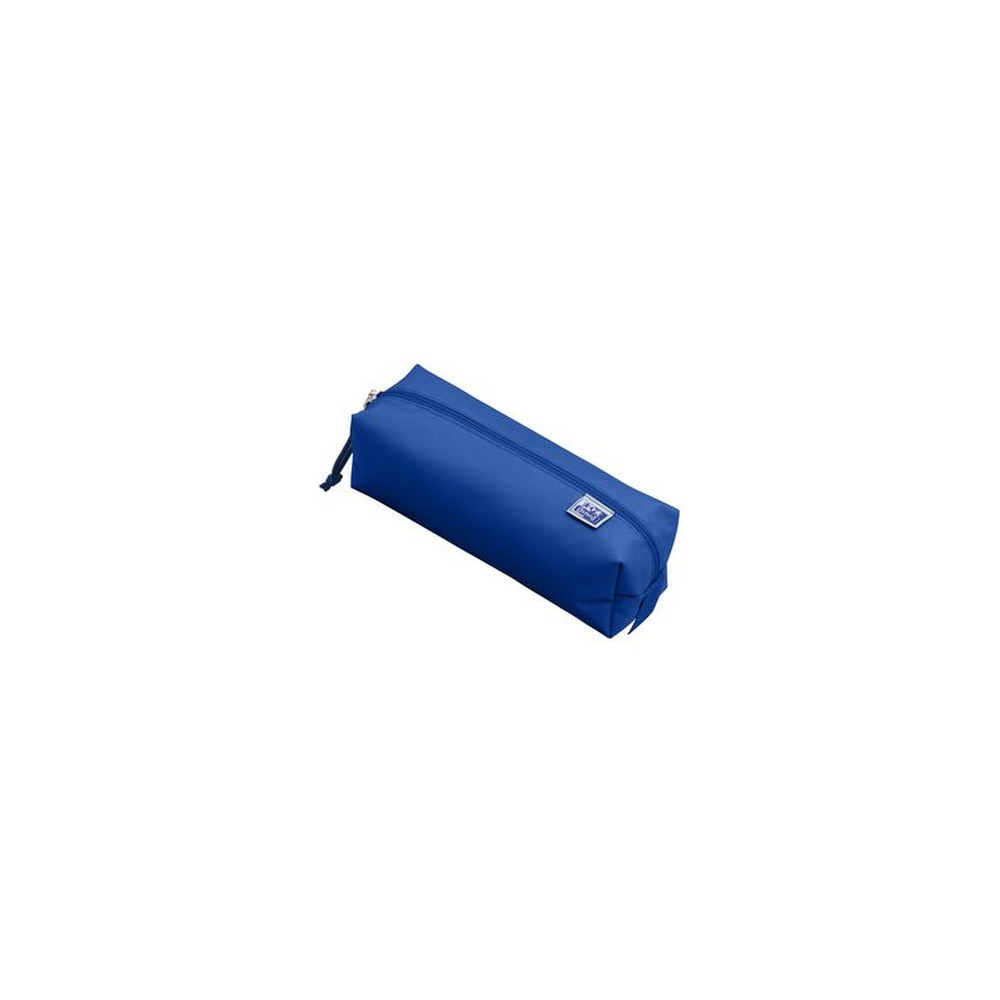 Oxford Trousse, polyester, rectangulaire, grand, bleu