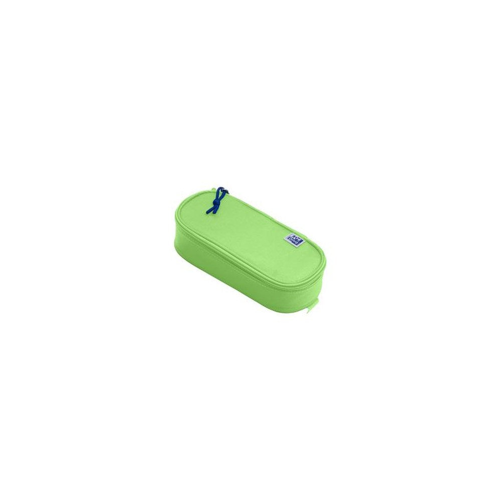 Oxford Trousse, polyester, oval, vert clair