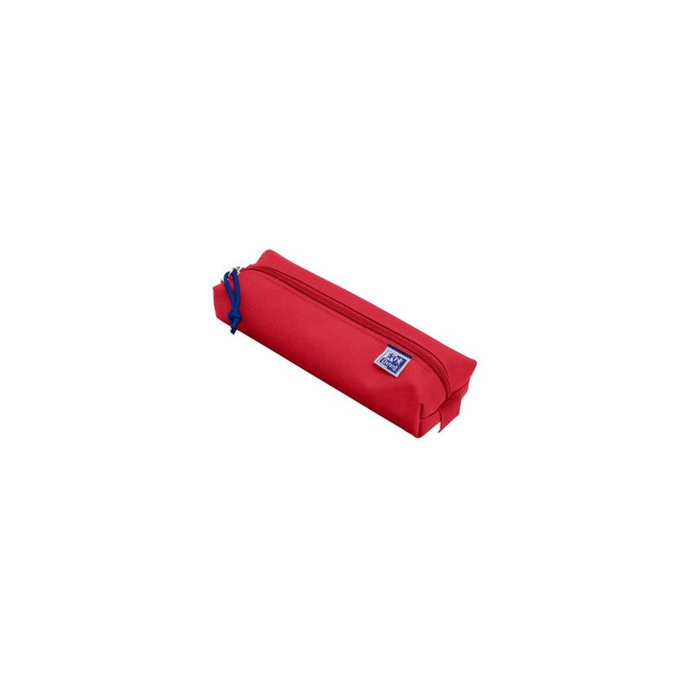 Oxford Trousse, polyester, rectangulaire, petit, rouge