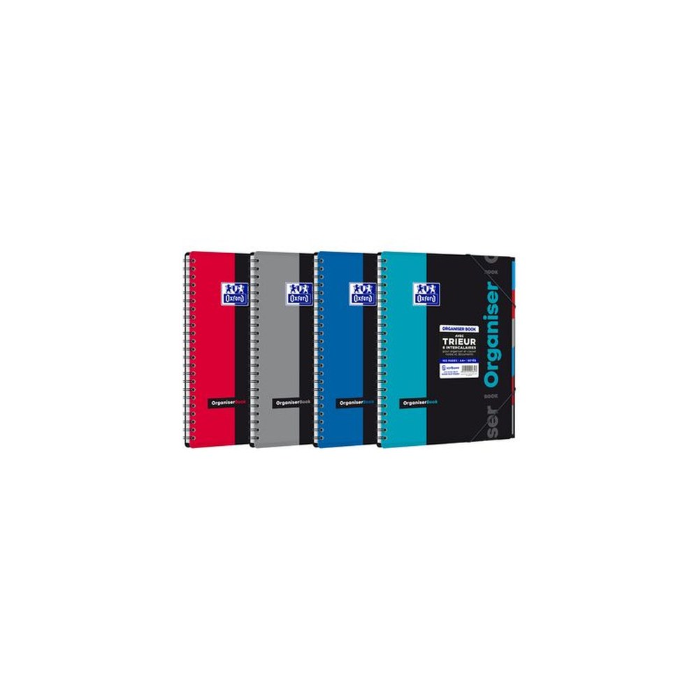 Oxford Etudiants Cahier "ORGANISERBOOK", A4+, seyès