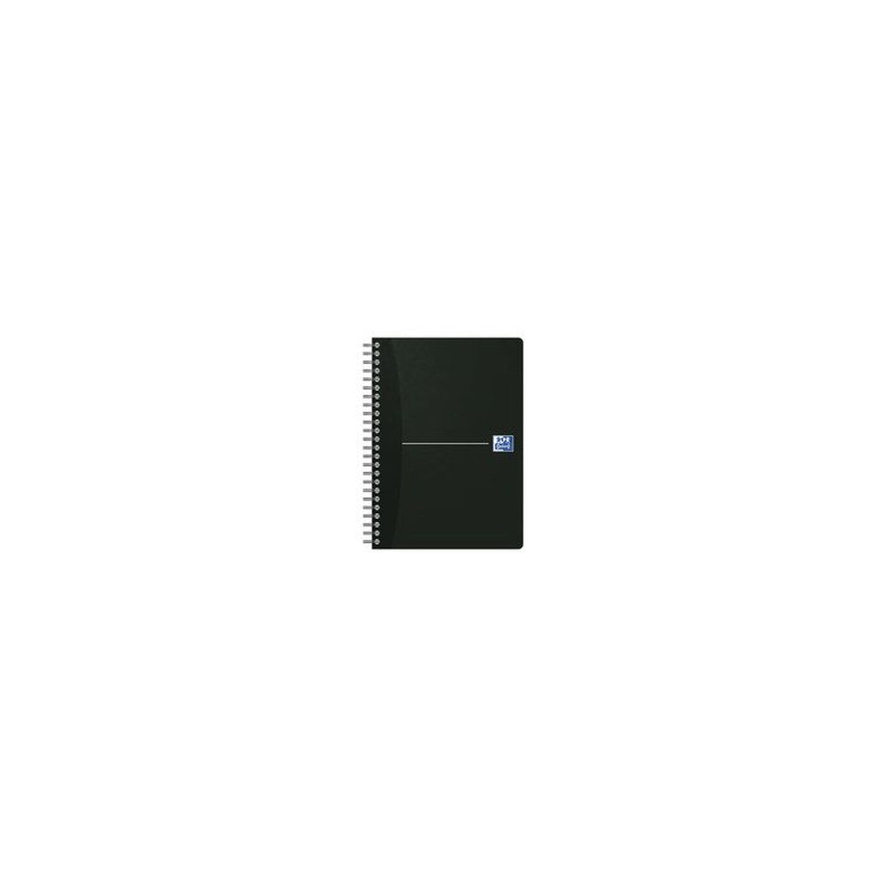Oxford Cahier à reliure spirale "Smart Black", A5, noir