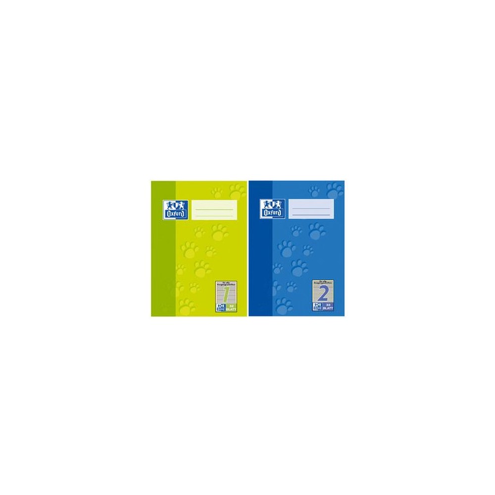 Oxford cahier scolaire, format A5, linéature 2 / ligné,