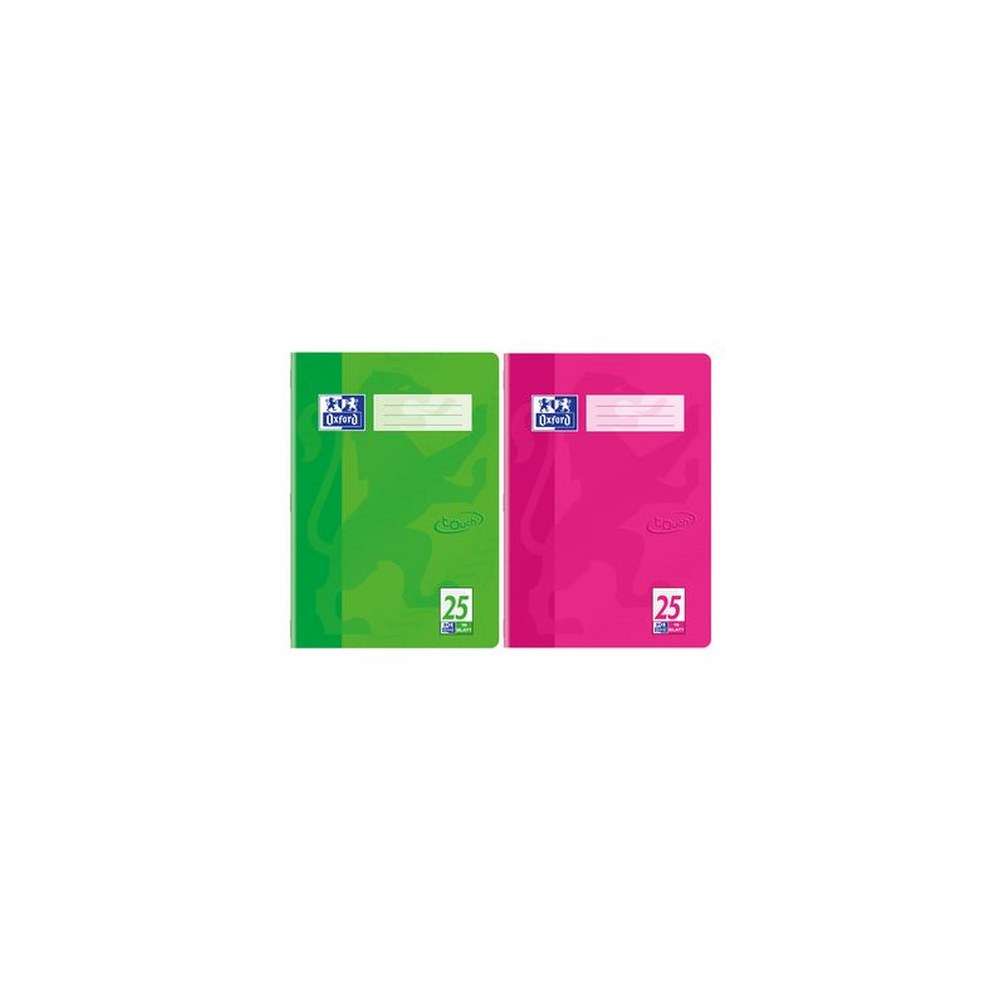 Oxford Schulheft "Touch", DIN A4, Lineatur 22, hellblau