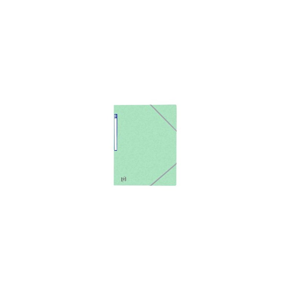 Oxford Chemise à élastique Top File+, A4, vert pastel