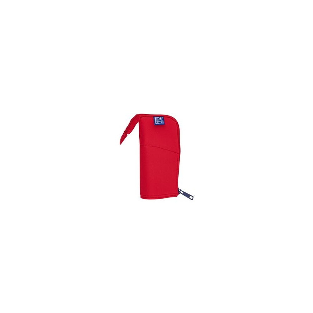 Oxford Trousse "Stand-Up", polyester, rouge
