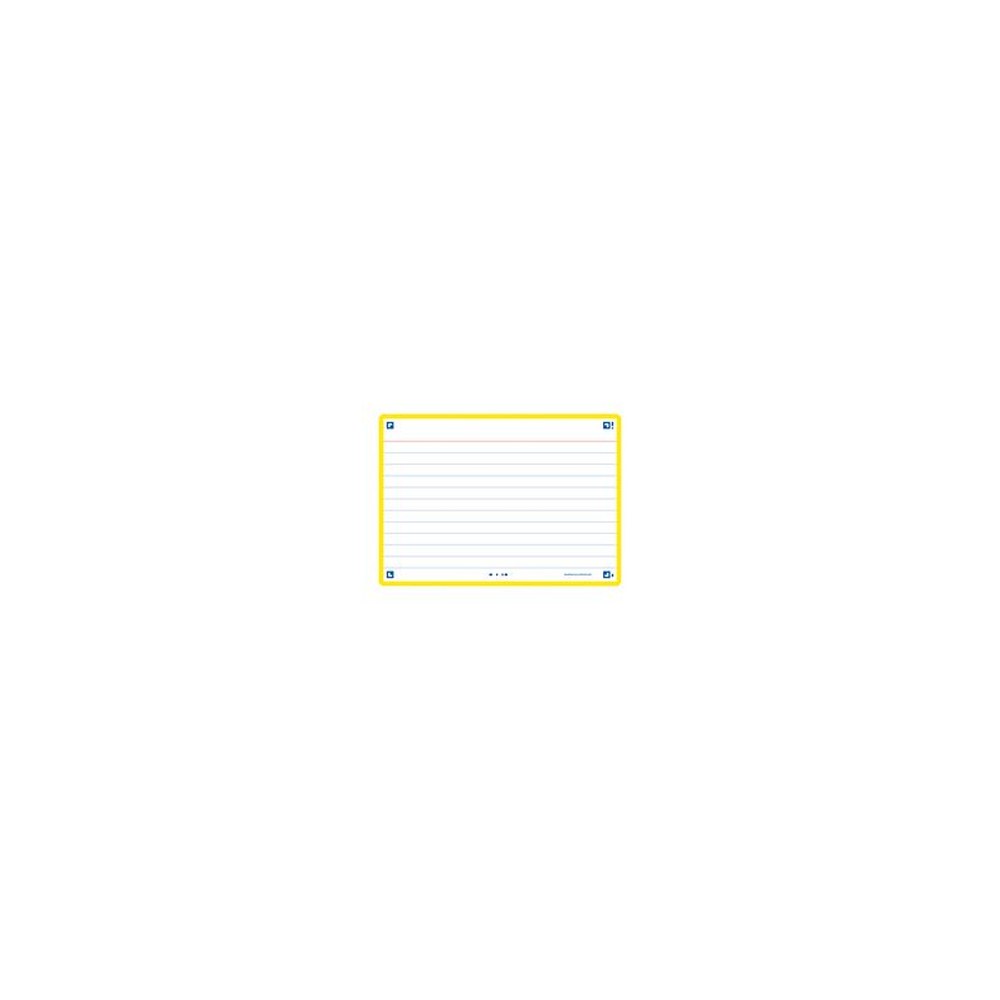 Oxford Fiches "Flash 2.0", 105 x 148 mm, jaune
