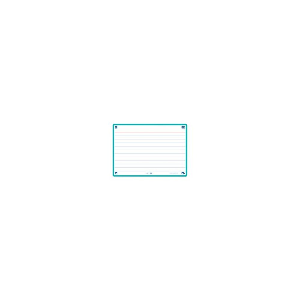 Oxford Fiches "Flash 2.0", 105 x 148 mm, menthe