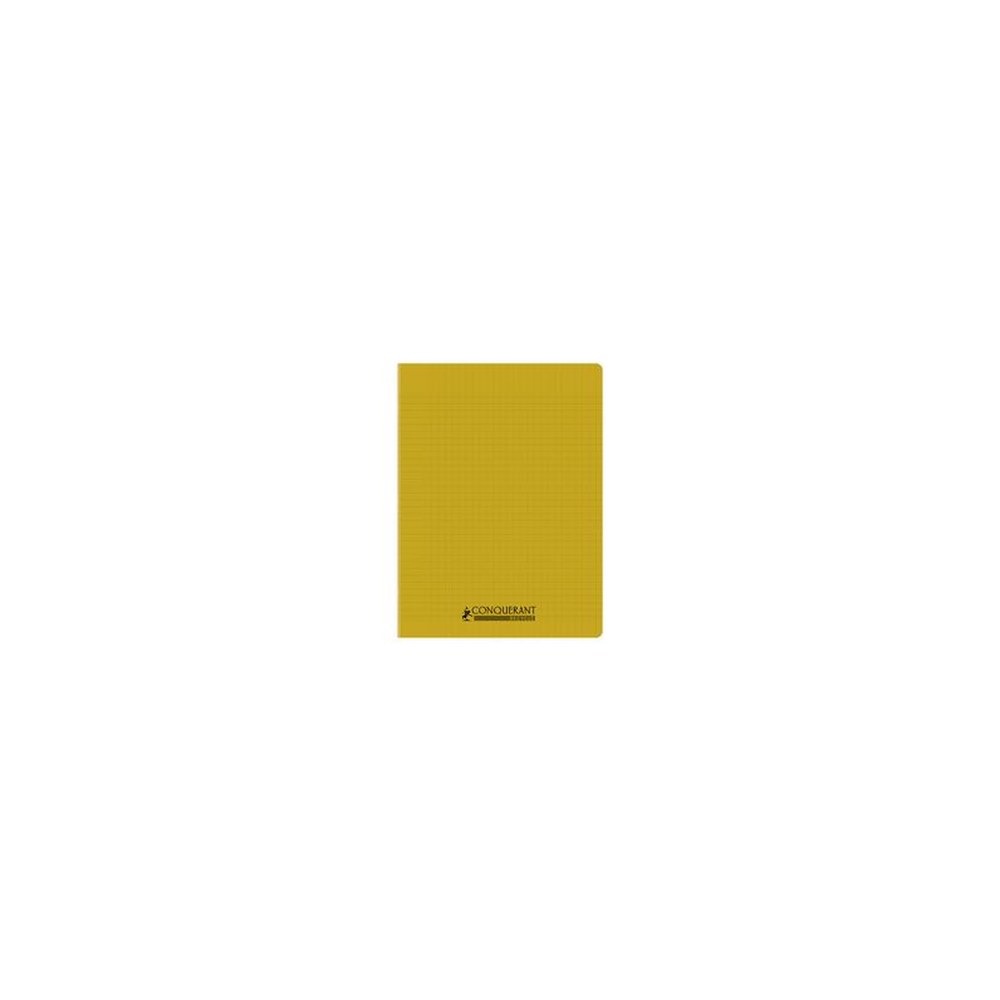 CONQUERANT CLASSIQUE Cahier recyclé, 170 x 220 mm, jaune