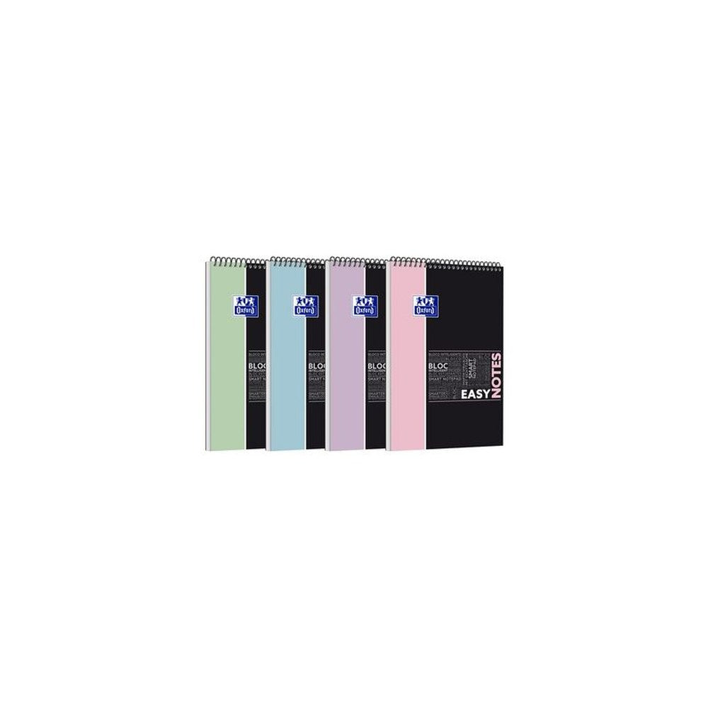Oxford Etudiants Bloc-notes à spirale EASYNOTES Pastel, A4+