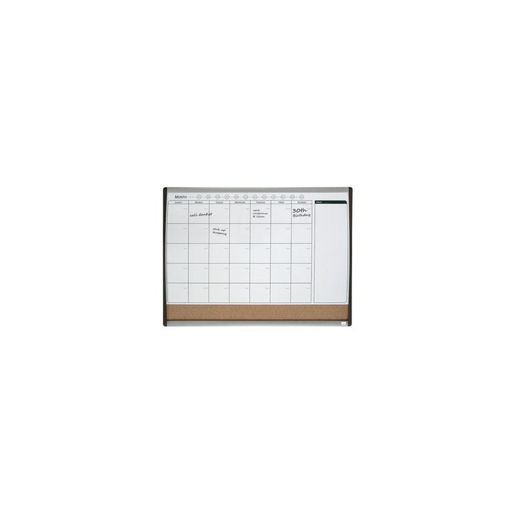 nobo Tableau combiné à grille de calendrier, (l)585x(H)430mm