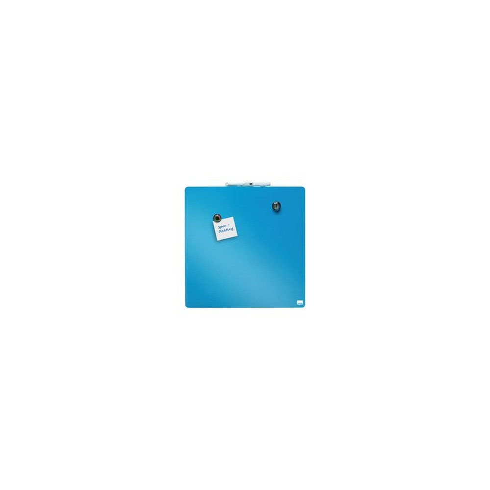 nobo Tableau mémo carré, (L)360 x (H)360 mm, bleu