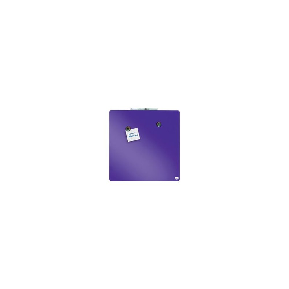nobo Tableau mémo carré, (L)360 x (H)360 mm, violet