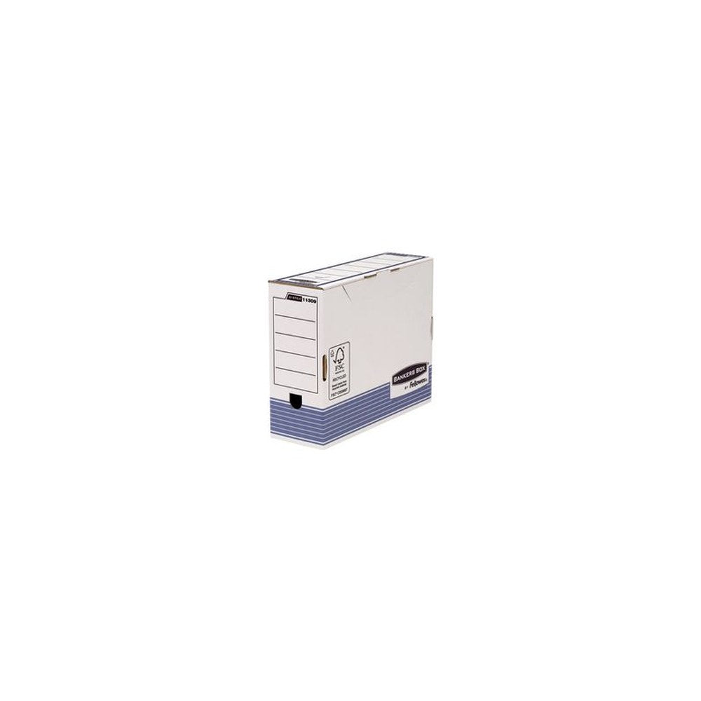 Fellowes BANKERS BOX SYSTEM caisse d'archivage, bleu,