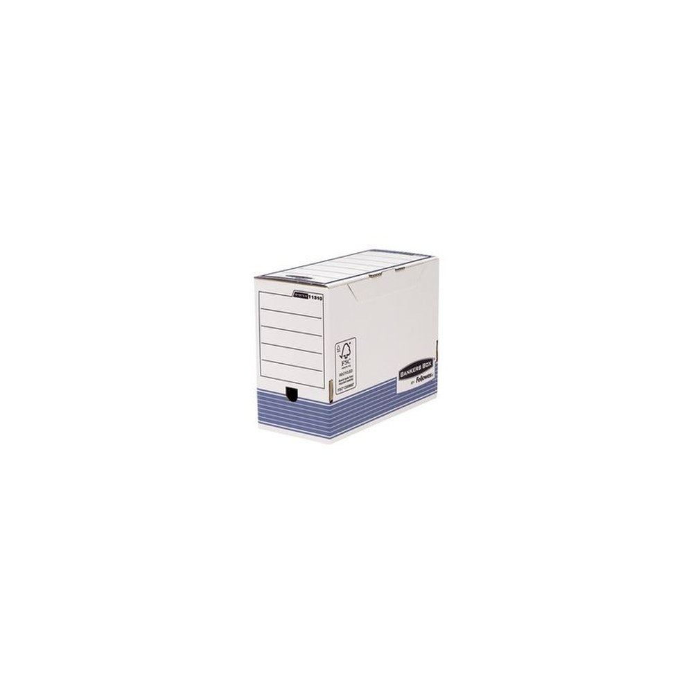 Fellowes BANKERS BOX SYSTEM caisse d'archivage, bleu,