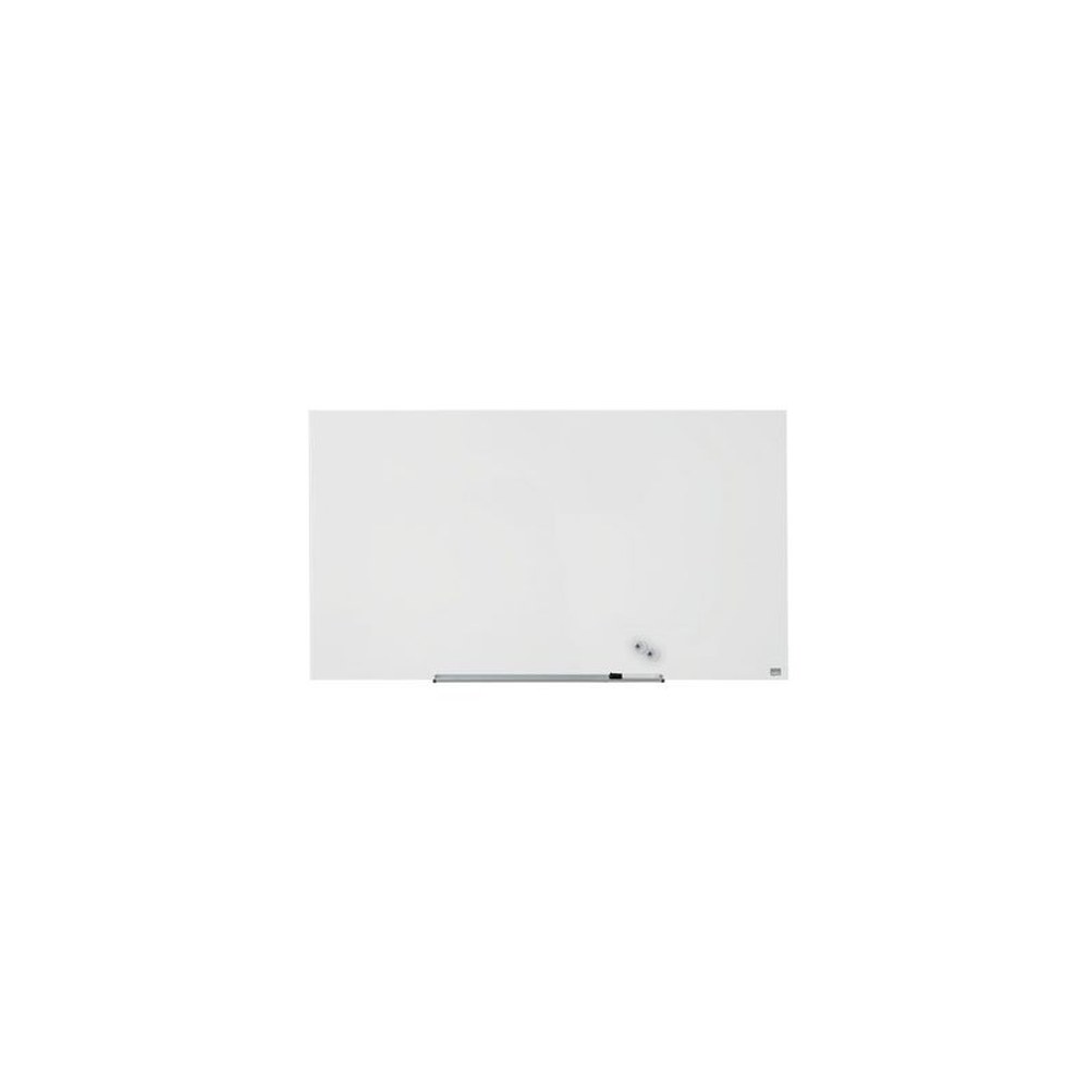 nobo Tableau en verre Impression Pro Widescreen, 31", blanc